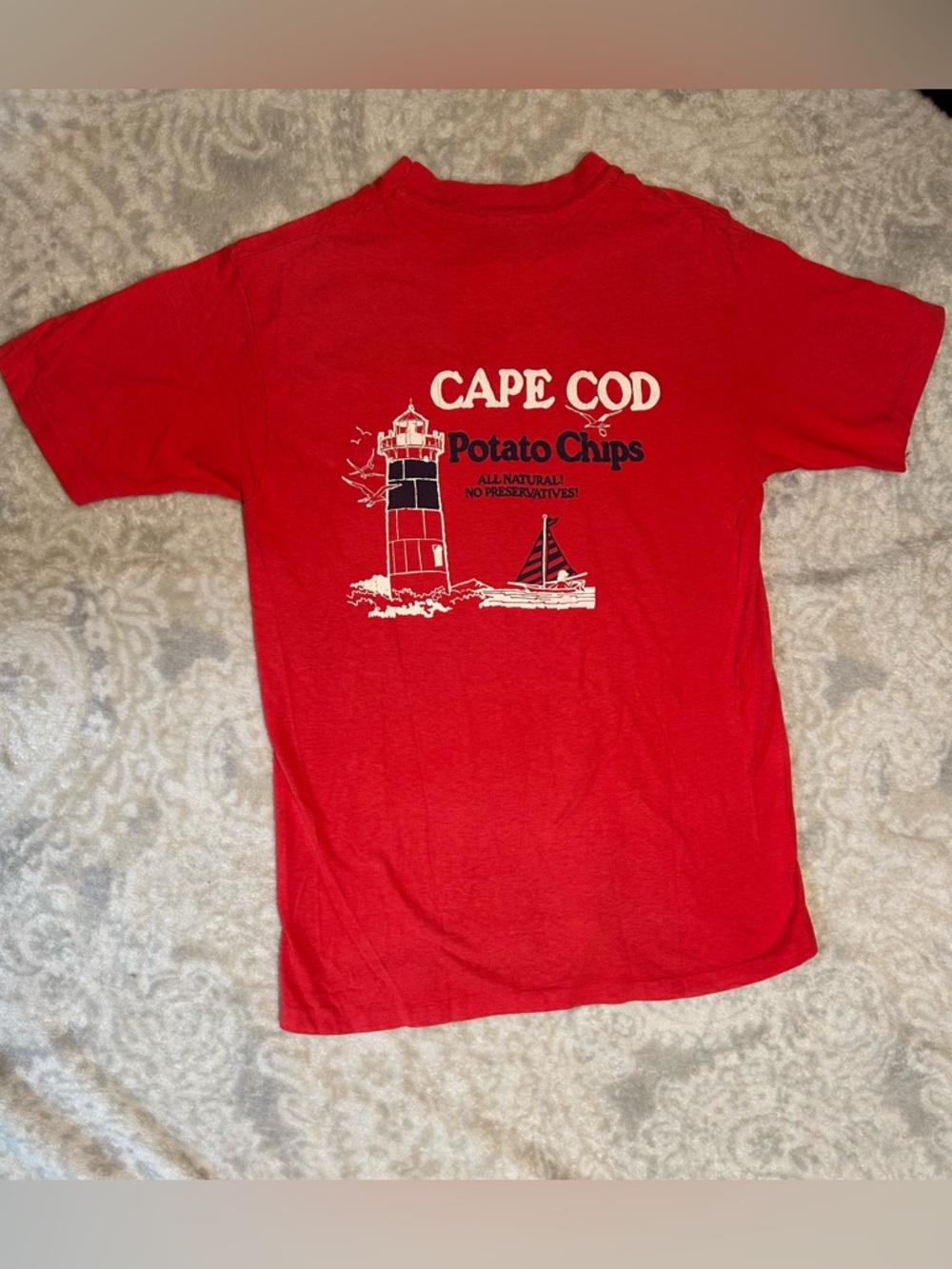 Vintage Hanes Beefy T Cape Cod Potato Chips Single Stitch Shirt
